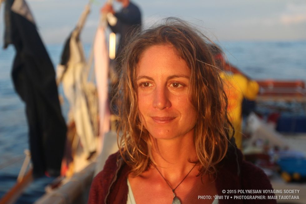 Joia enjoying a beautiful sunset.