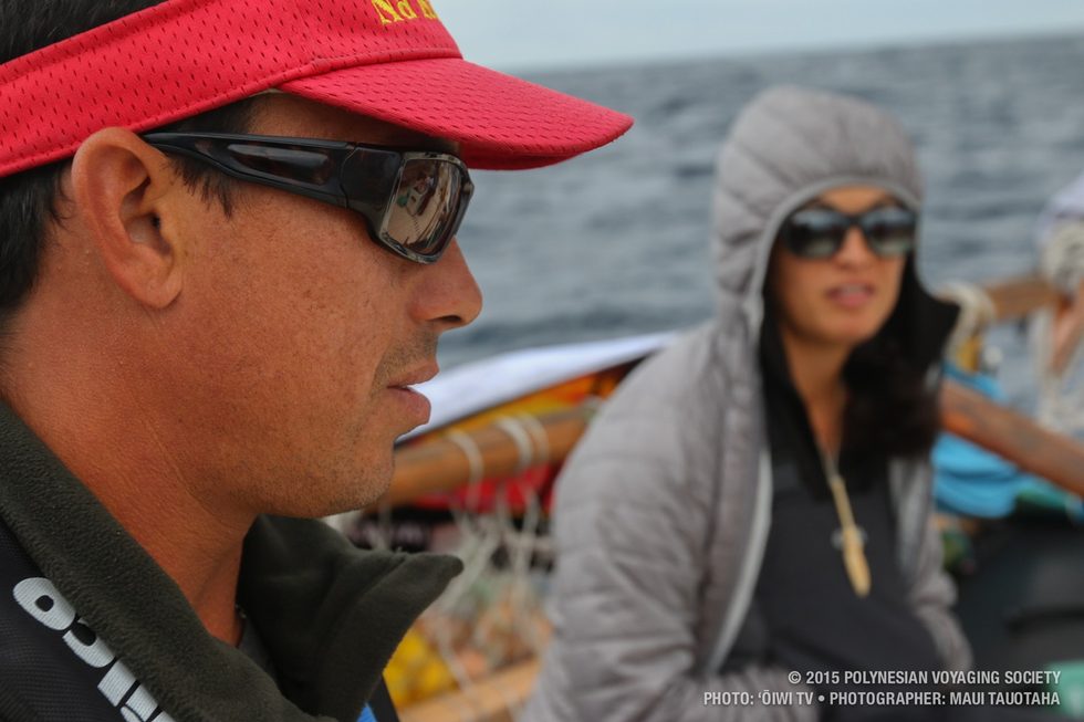Duane chatting with Ana.