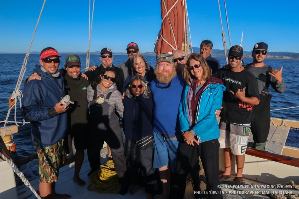 Crew photo: Aurere, Aotearoa to Coffs Harbour, Australia.