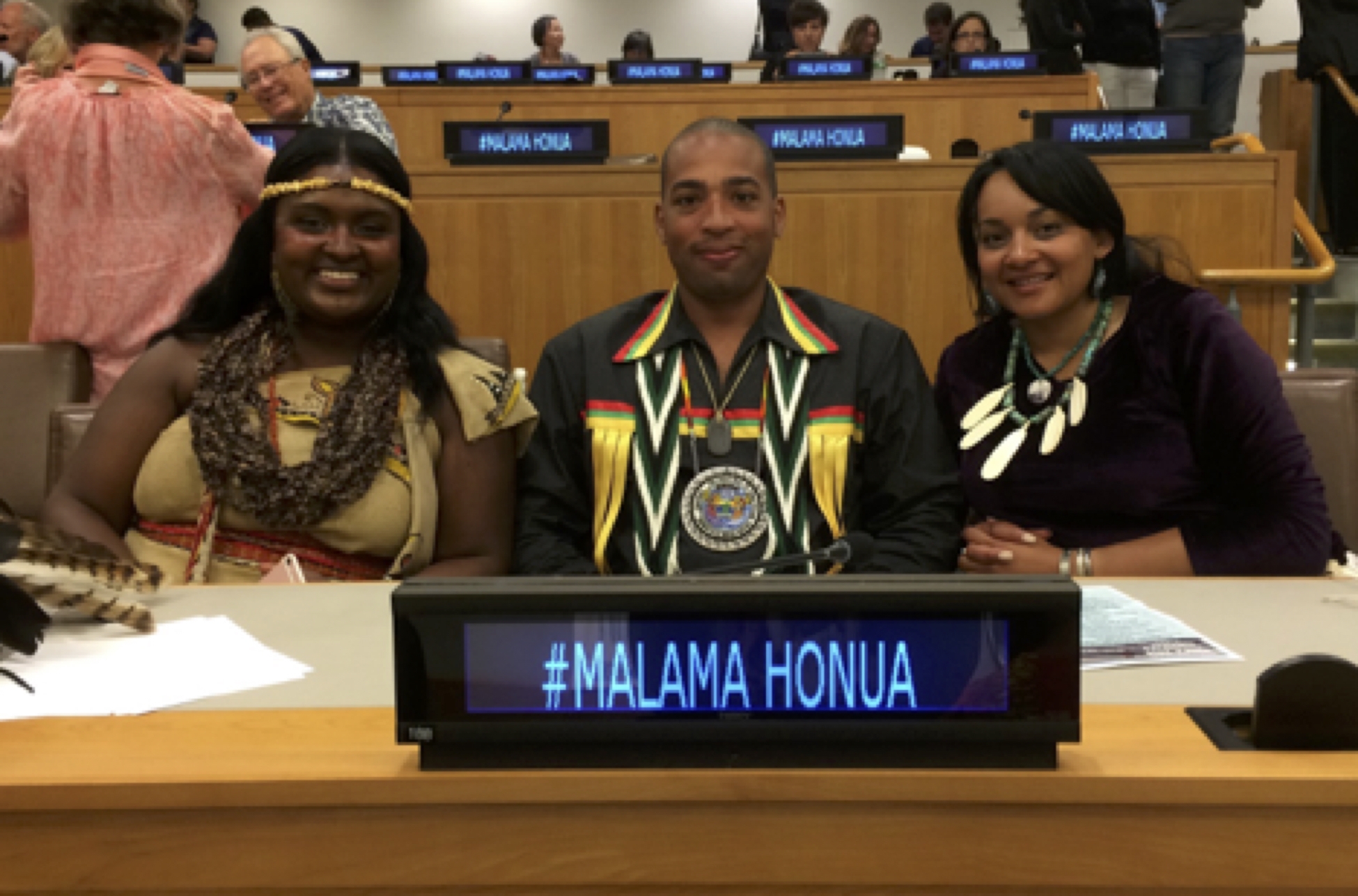 Tribal Leaders at the United Nations.
