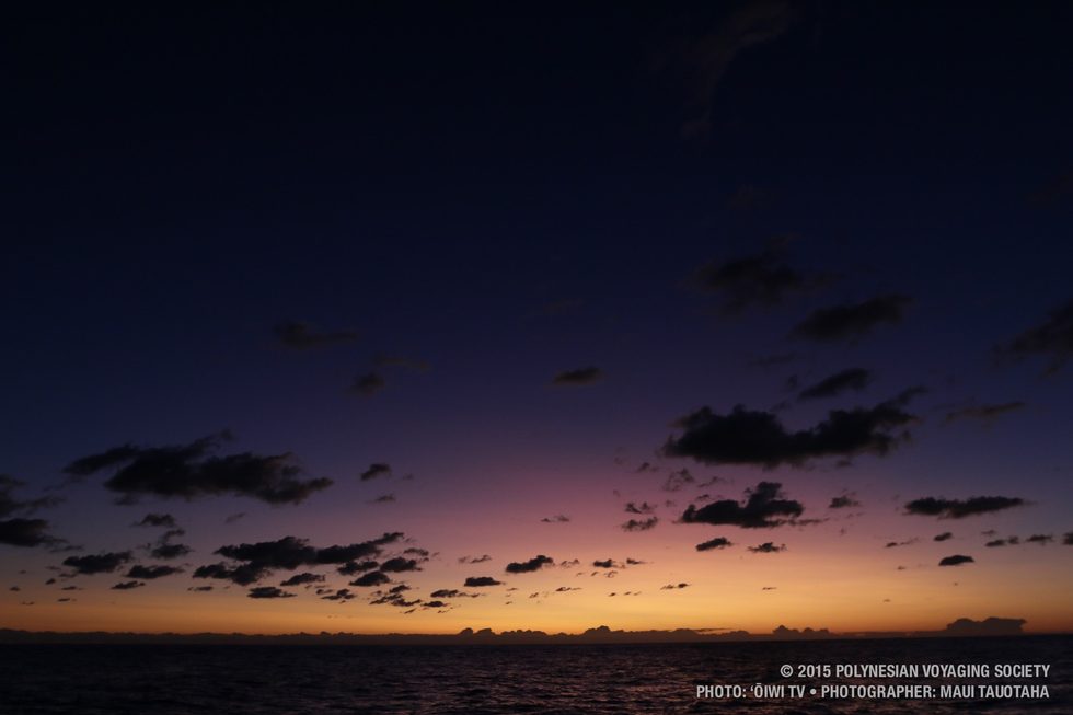 Another beautiful sunrise at sea.