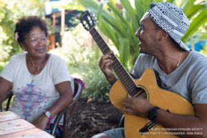 Haumoana and his grandmother