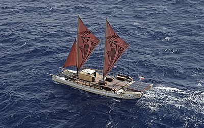 Vaka Sail - Oahu to Kauai - July 2011