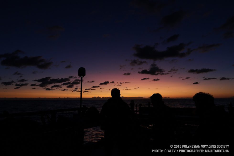 Another beautiful sunrise at sea.
