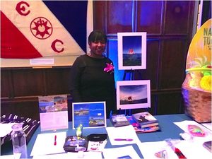 Kimiko at the Explorers Club