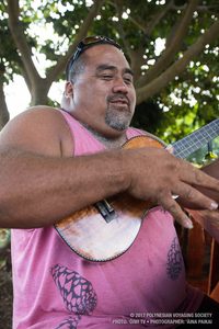 Kekeama on the 'ukulele