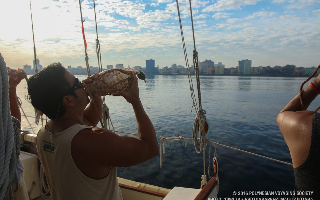 Hōkūleʻa Arrives in Cuba