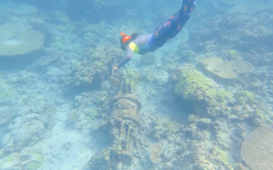 Voyage Update | June 25, 2021: PVS Crew Discover Parts of Shipwreck at Lalo