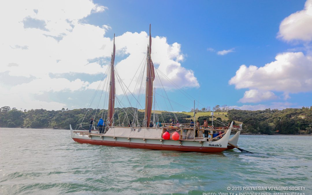 Hōkūleʻa Sets Sail for Sydney
