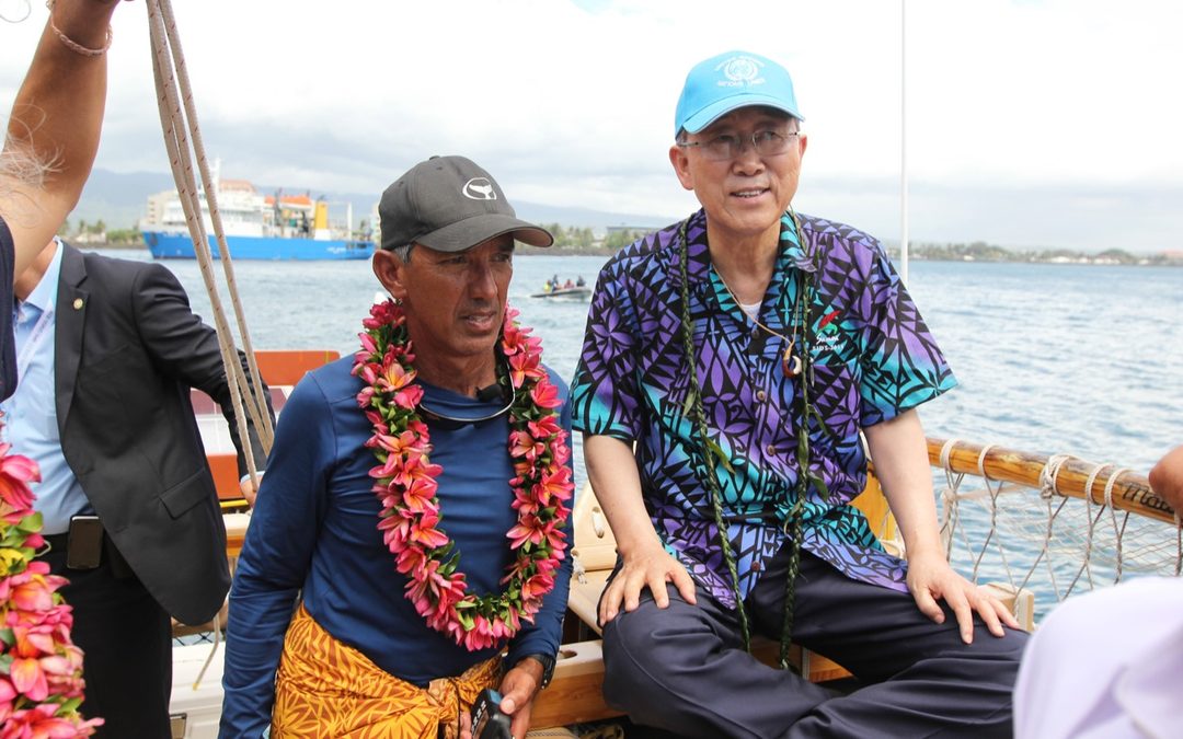 Apia Arrival & UN Secretary General