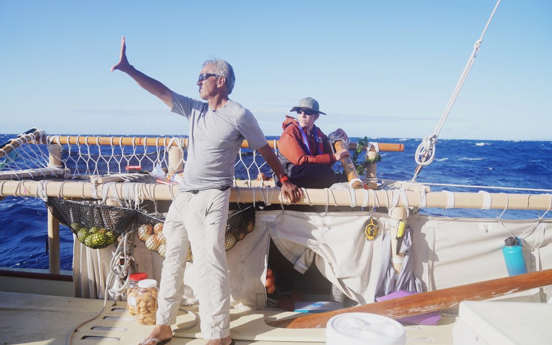 Hōkūleʻa and Hikianalia departed for “the doldrums”