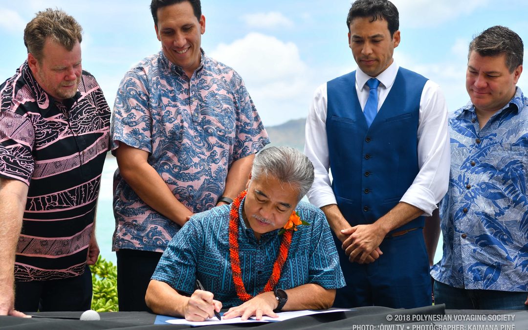 Gov Ige Enacts Bills Rooted in the Spirit of Mālama Honua