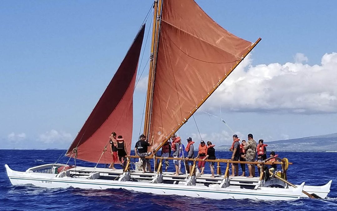 Hōkūleʻa Crewmembers Inspire a New Generation Voyagers