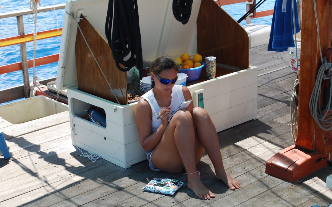 Crew Blog | Emily Lau & Finn Gibson: Studying the Star Compass
