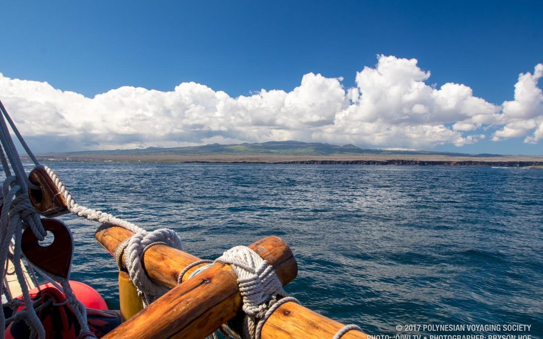 Hōkūleʻa Arrives in the Galapagos Islands