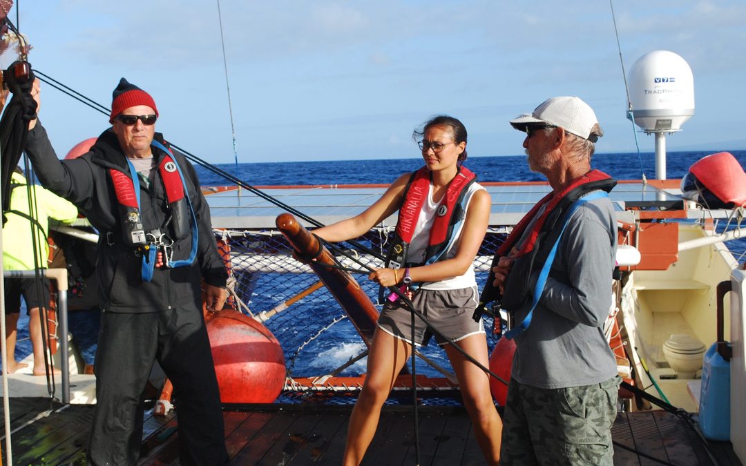 Voyage Update | Canoes Sail South of Hawaiʻi Island