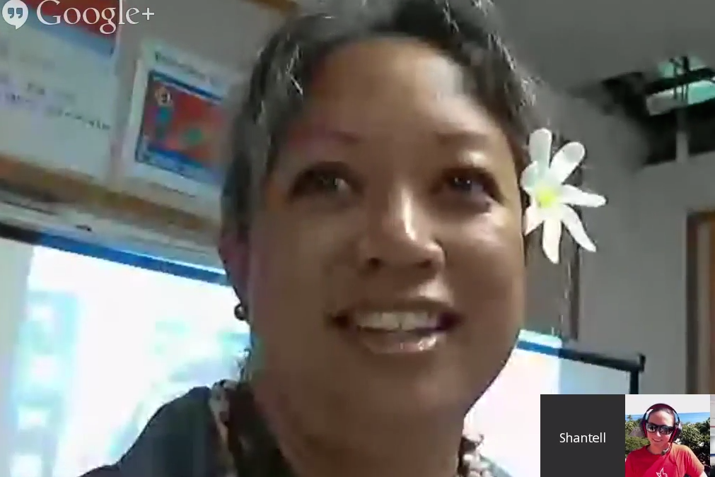 Hangout | Tahiti-Hawaii School Connection with Shantell DeSilva