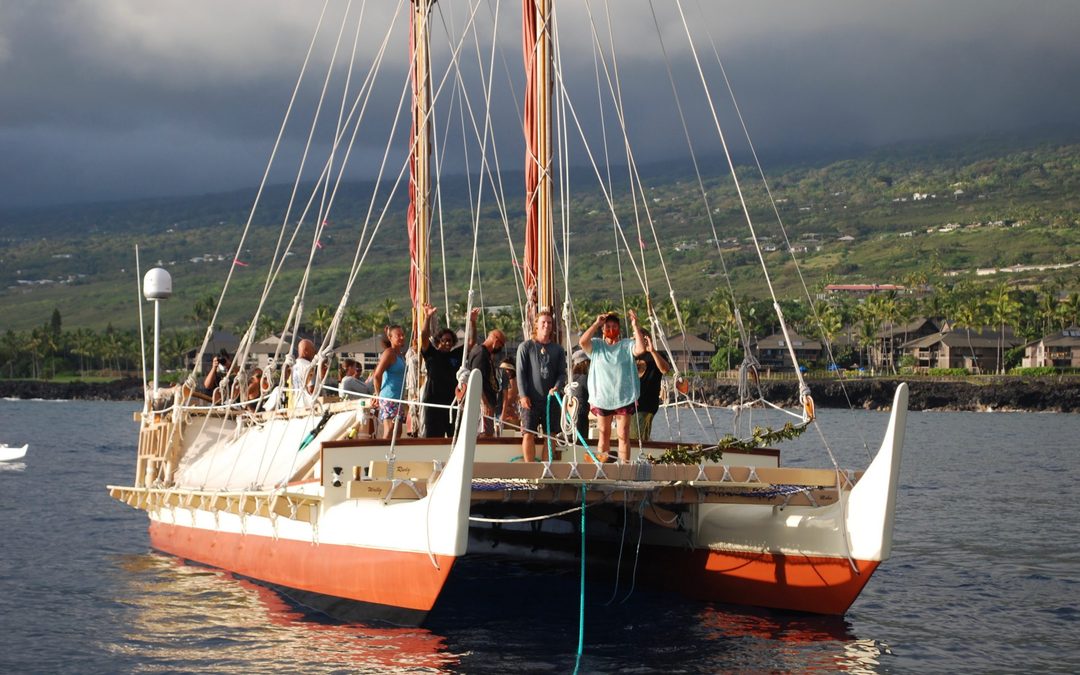 Voyage Update | Canoes Make Brief Stop Off Keauhou