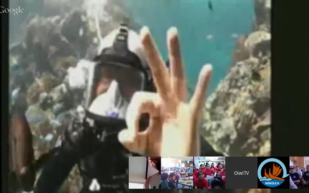 The Worldwide Voyage Hosts an Underwater Field Trip