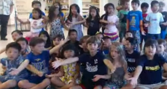 Hangout | Bruce Blankenfeld & Miki Tomita: Punahou School Kindergarten Class