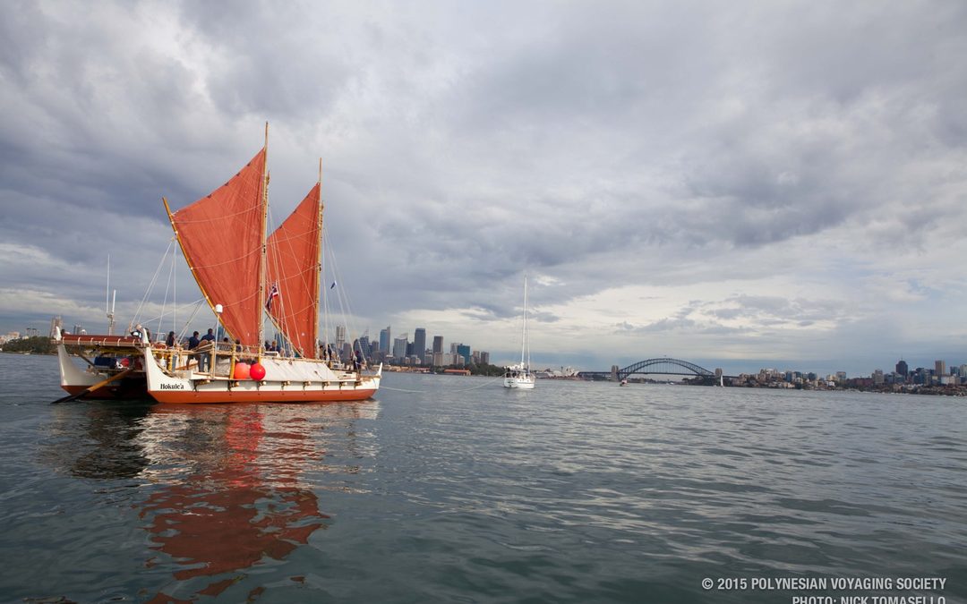 Hōkūleʻa Arrives in Sydney
