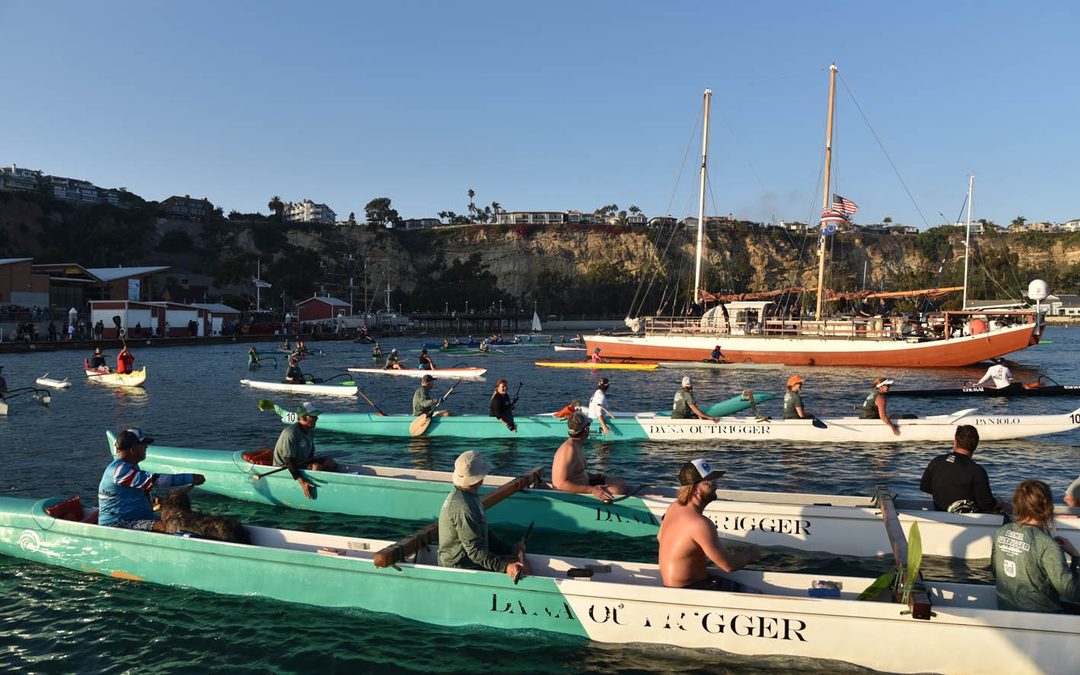 Immense Gathering Welcomes Hikianalia to Dana Point