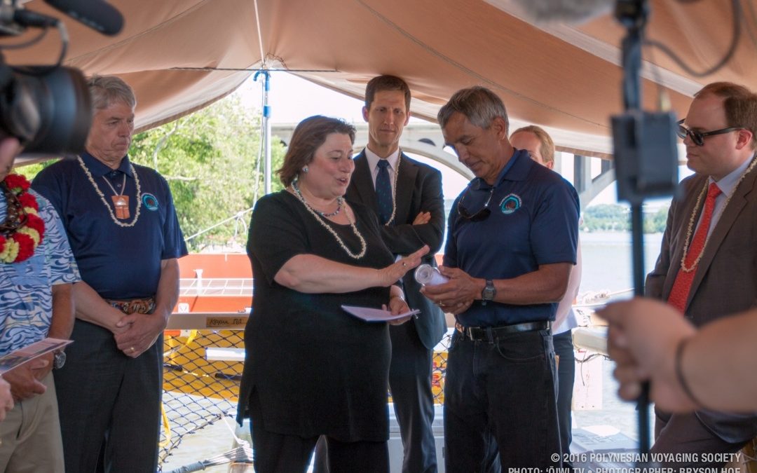 Hōkūleʻa Update | US State Department Offers a Message in a Bottle