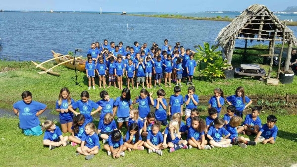 Hawaiʻi Students Connect Live with Hōkūleʻa Crewmembers